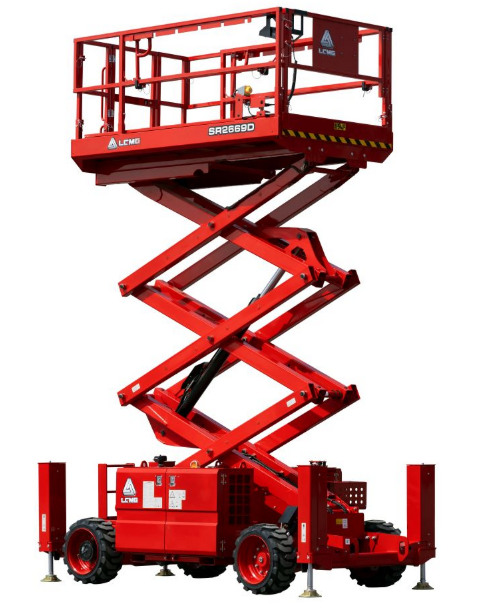 Plateforme élévatrice extérieur 26'x69''