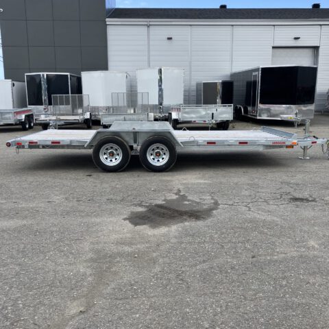 Remorque plateforme car hauler 82''x16