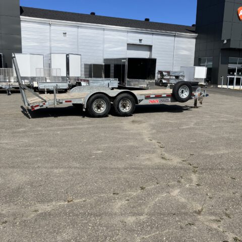 Remorque plateforme car hauler 80''x20