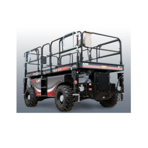 Plateforme élévatrice extérieur 25' x86'' 4 roues directionnelles